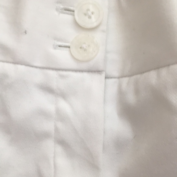 White High Waister Capris - Picture 4 of 5